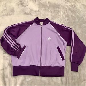 WMN Vintage Adidas Track Jacket Purple SM